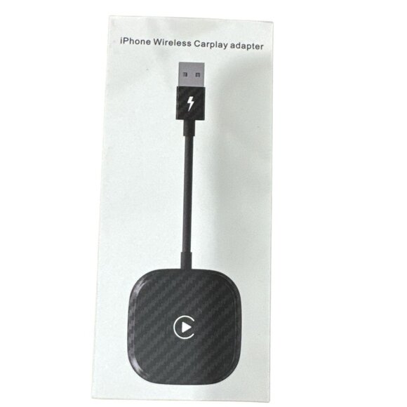 Wireless Carplay Adapter, 2023 Style for Apple OEM Wired CarPlay, Convent Wired - Picture 8 of 8